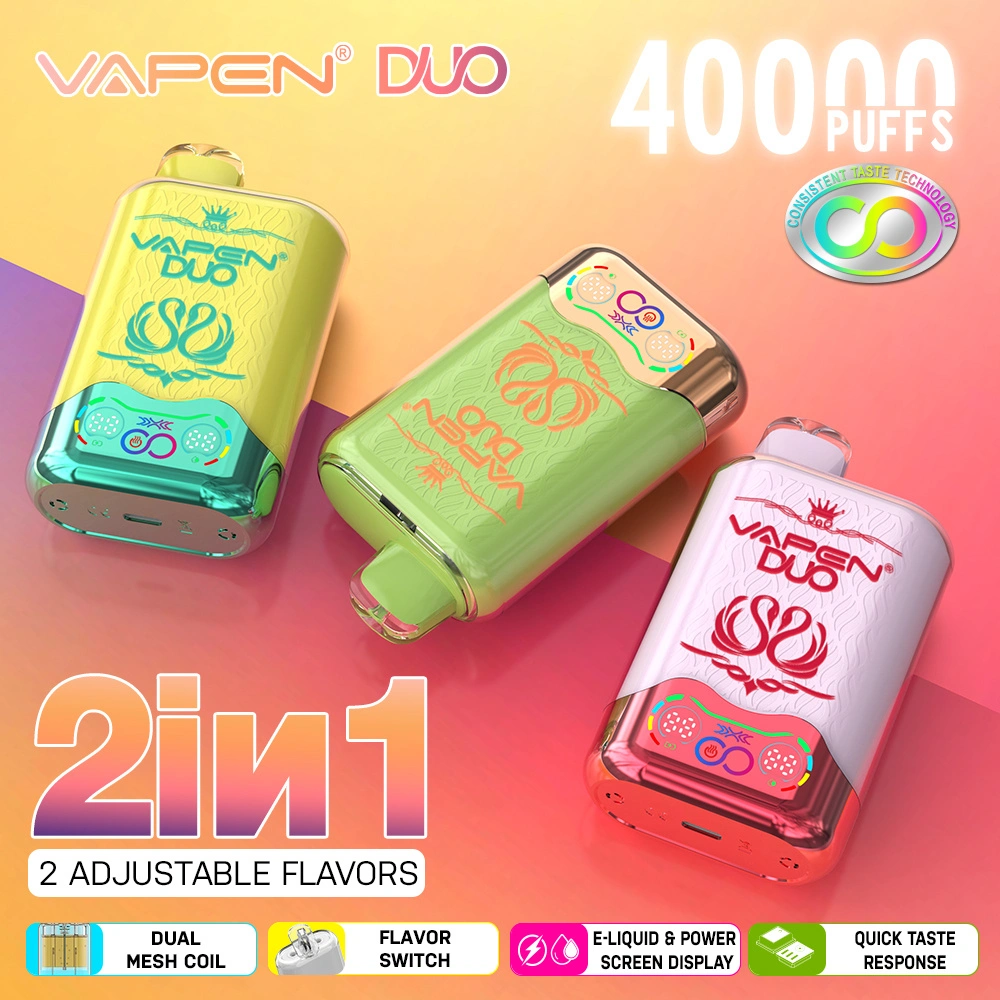 VAPEN DUO 40K Vape EU Wholesale Fabrikant fan Sina
