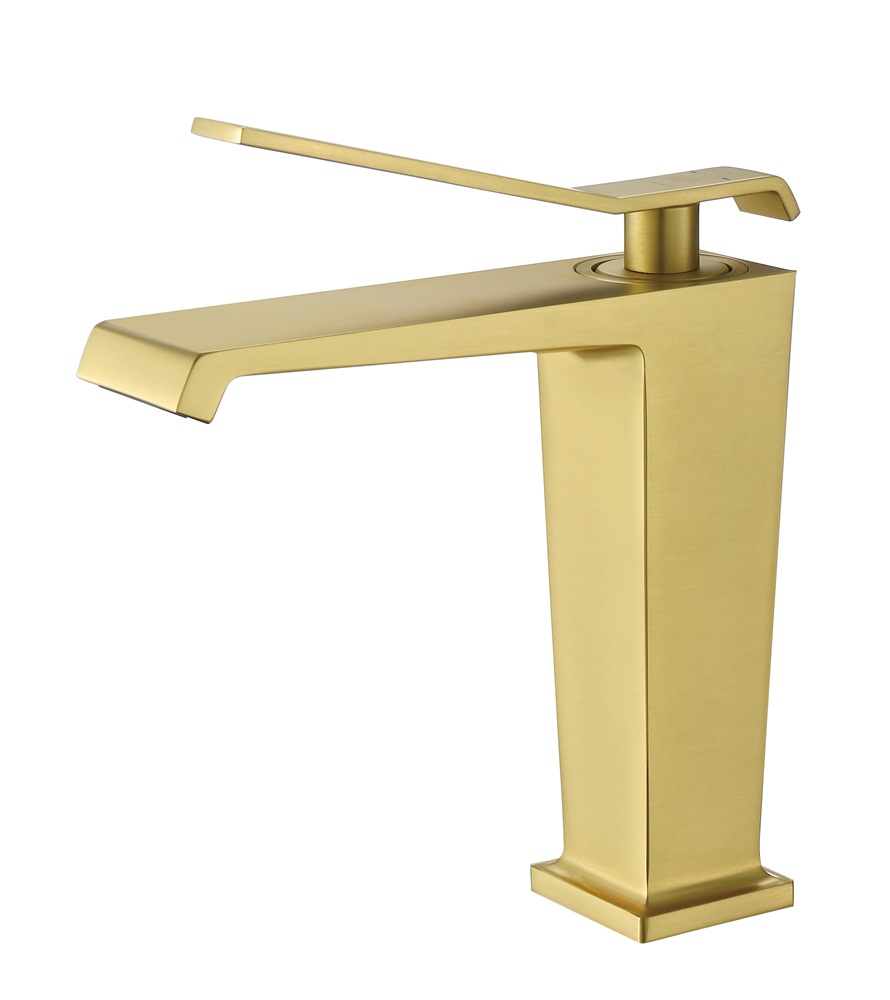 gold waterfall tap