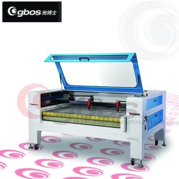 auto feeding laser cutting machine/laser fabric sample cutter