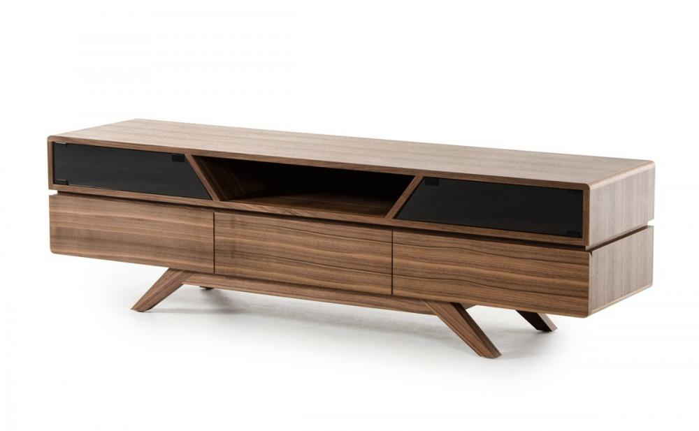 Nova  Mid-Century Walnut TV Stand