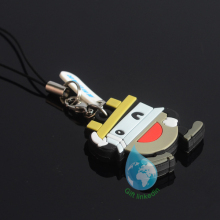 2014 custom pvc pig shaped key chain