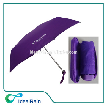 pure color style super mini advertisting umbrella folding umbrella