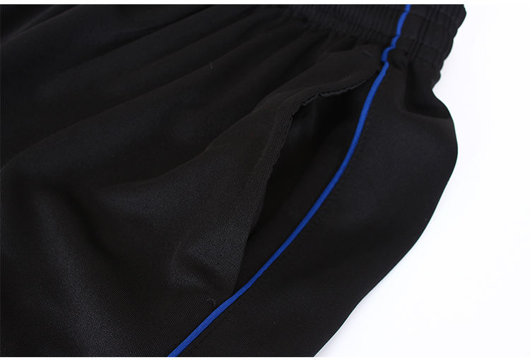 Wholesale orders high quality tracksuit bottoms polyester elastic soccer training pants