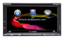 6.95 Inch Touch Screen Car Dvd Player / Car Monitor / Lcd / 2 Din Car Dvd Player-cr-6953