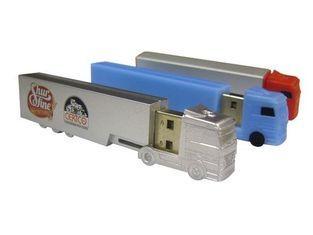 4GB Plastic USB Flash Drive ,Truck Shaped USB Sticks