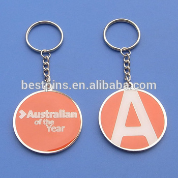 custom metalic reusable keyrings