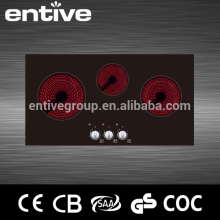 3 burner electric heating element ceramic stove