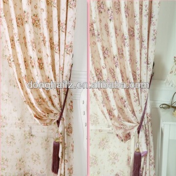 Fire Retardant Cotton Window Curtain Fabric For Curtain