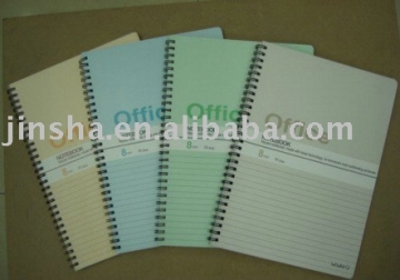 spiral cover notebook