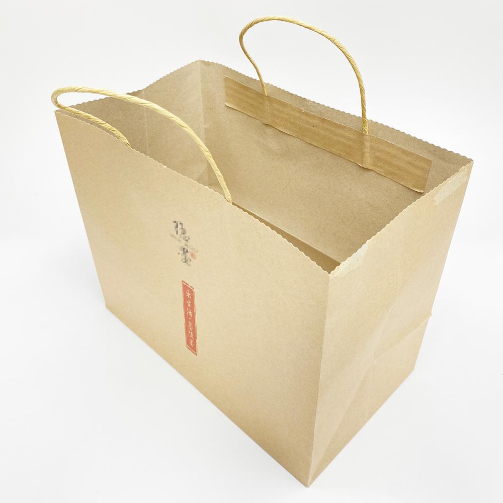 Kraft paper tea portable paper bag