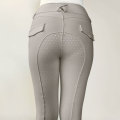 Nouveau pantalon d&#39;équitation gris tendance