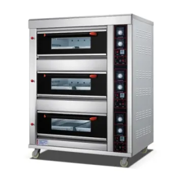 Stainless Steel Baking Equipment Bread Gas Stove Deck Baking Oven