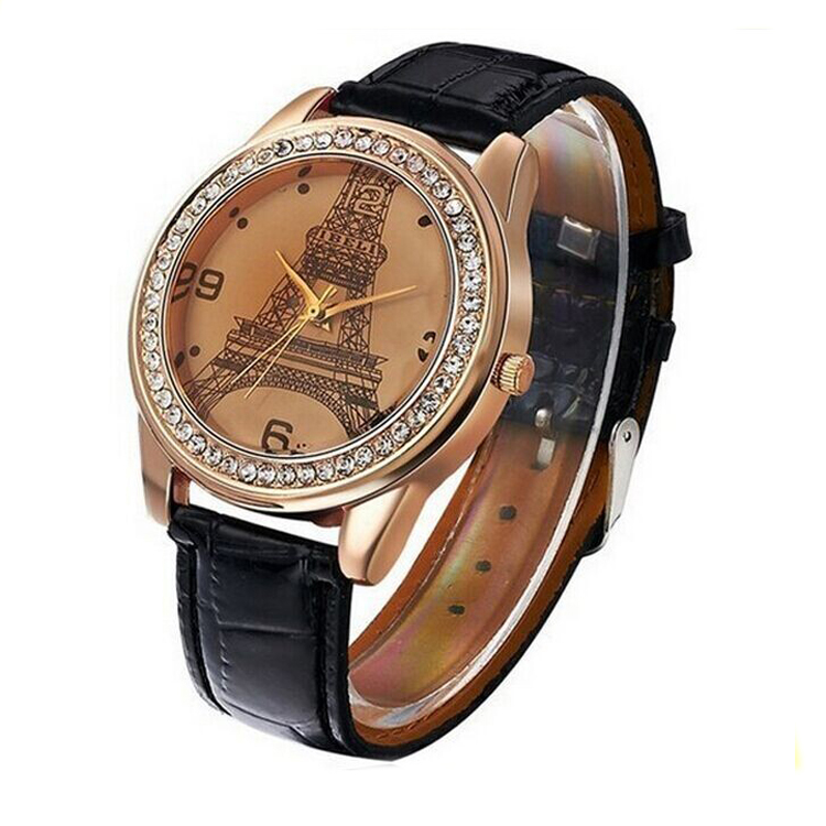 Fashion European Style Leather Band Watch