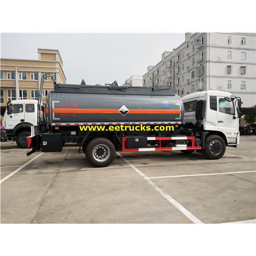 Dongfeng 10000L băng tải Acetic Acid Tank Xe tải