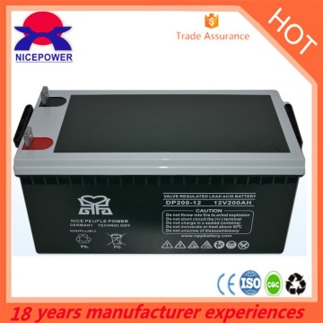 VRLA BATTERY 12V200AH HOT SELL MODEL IN AFRICA