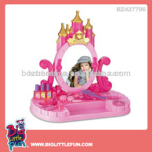Dressing table toy Plastic toy makeup mirror set