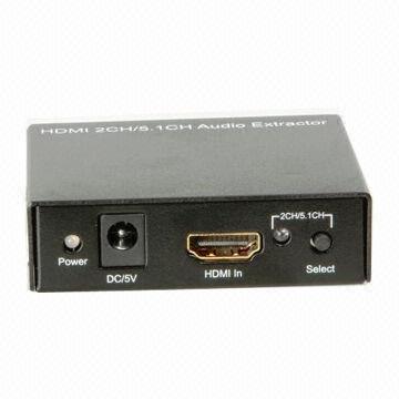 HDMI 2CH/5.1CH Audio Extractor