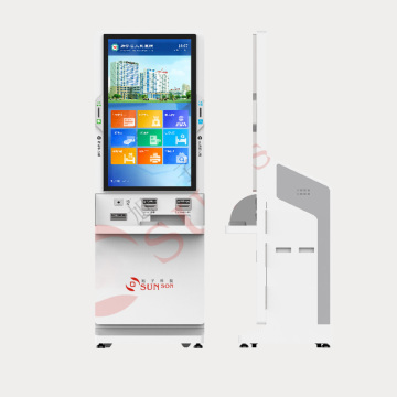 Lobby Self service A4 print kiosk for Hospitals Government offices use