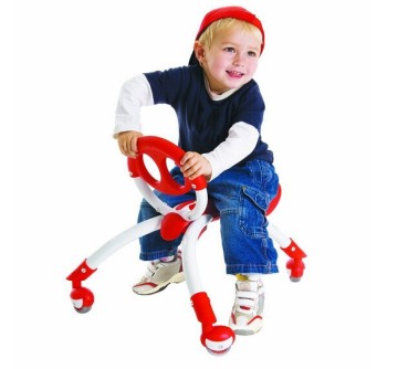 YBIKE Baby Walker Walking Buddy Smile Design Baby Walking Scooters/4 wheel balancing scooter