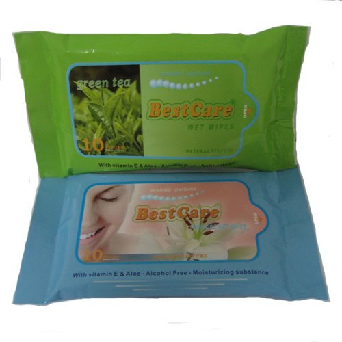 Private Label Organic Antibacterial Wet Wipes For Women