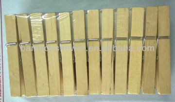 2016 wholesale wooden clothes peg