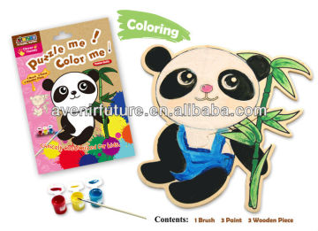 Coloring Wooden Puzzle, Animal Puzzle, Puzzle Game, Jigsaw Puzzle, Puzzle - CH12028