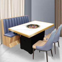 Round Korean barbecue table