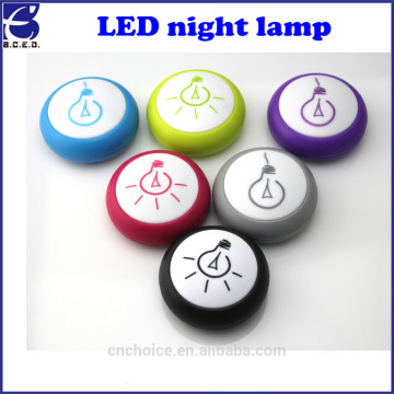 1W LED Night Light Lamp with pressure switch on-off