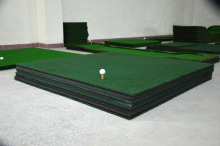 Commercial Grade Shock Absorbing 3D Golf Hitting Mat