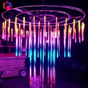 Tubo de luz LED de techo decorativo RGB