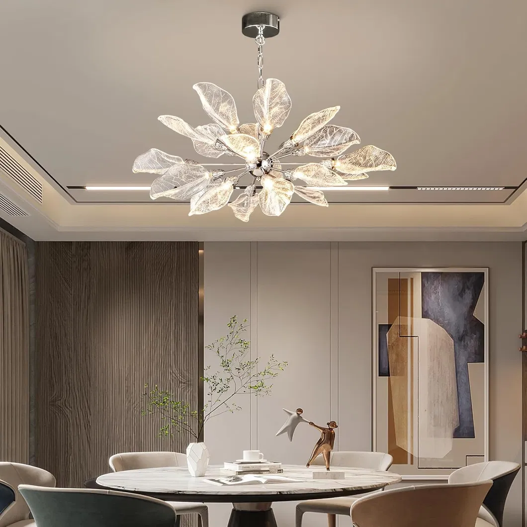 Elegant Branch-Style Hanging Light Fixture for Dining Table