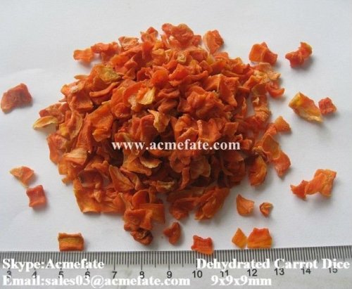 Dehydrated carrot without sugar