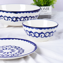 Modern Japanese Ceramic Decal Dinnerware Set - Elegant Porcelain Ceramic Tableware Wholesale