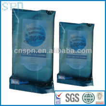 Easy one step cleaning kitchen and bathroom wet wipe