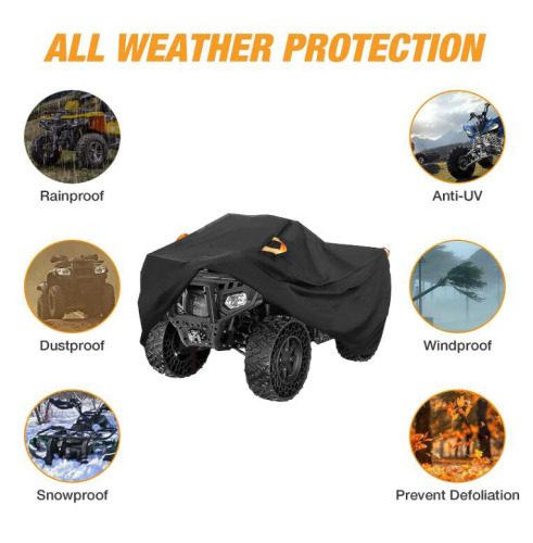 ATV Cover Waterproof 190T Oxford Cloth 4 Wheeler