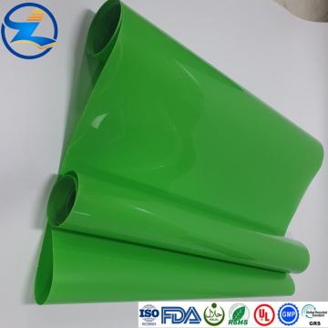 Filem warna pvc 0.18mm tegar untuk pembungkusan