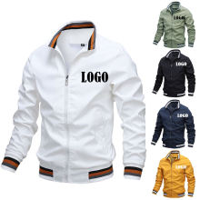 Customized Mens Jackets and Windbreakers for Spring Autumn Streetwear