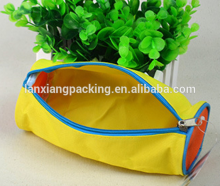 Fashion Circle Fabric Pen Pouch,Lamination Pocket Pouch Pen Bag