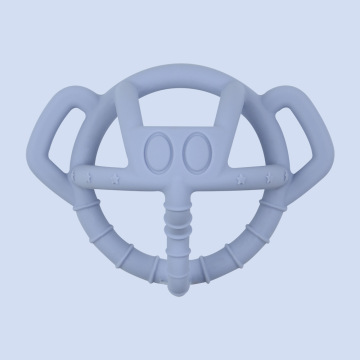 Elephant Shape Silicone Teething Ring Toy