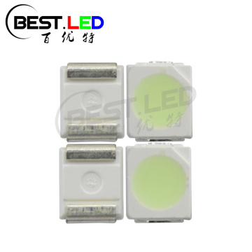 Светодиод 480 нм со стабилитроном 3528 SMD LED