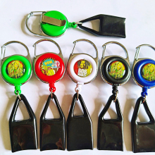 Custom Logo Portable Lighter Leash with Sticker - Hot Selling Smoking Accessory Keychain