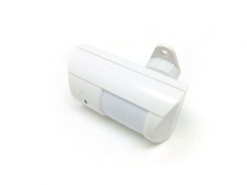 White Led Wall Mounted Wireless Pir Detector , Passive Infrared Detector