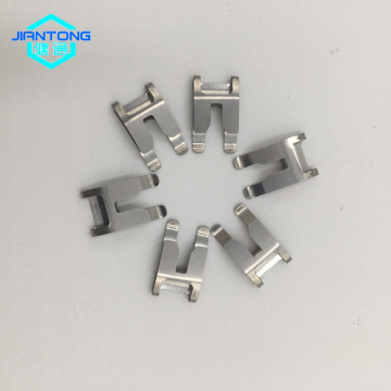 small bended stainless steel spring clips for electrics