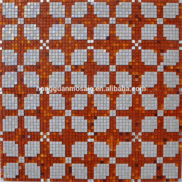 Glass Tile mosaic mural patterns bali mosaic tile red glass mosaic tile