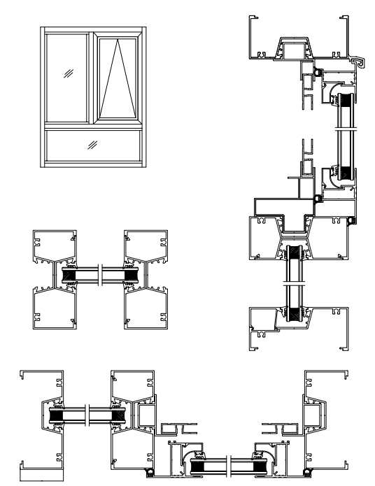 102 series hand-crank aluminum window 2 102 series hand-crank aluminum window 2
