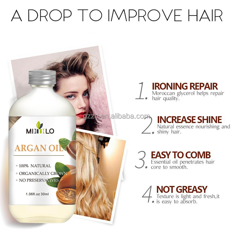 30g amazon hot selling wholesale private label professional natural morocco argan oil for hair