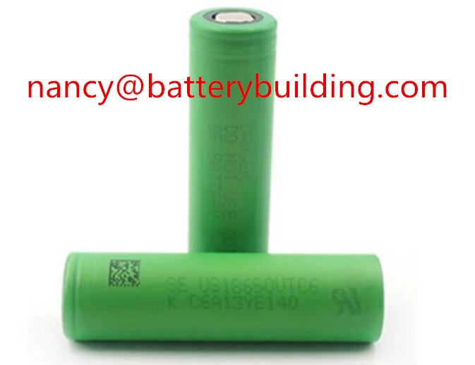 100% Original Vtc6 Green Li-ion 18650 Imr Rechargeable Battery 3.7V 3000mAh 30AMP Us Lithium Cells Lithium Ion Power Cylinder Rechargeable Battery