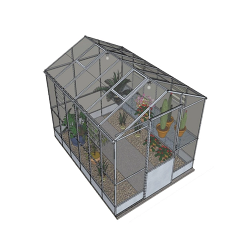 Invernaderos de jardín de hoja de PC rentable