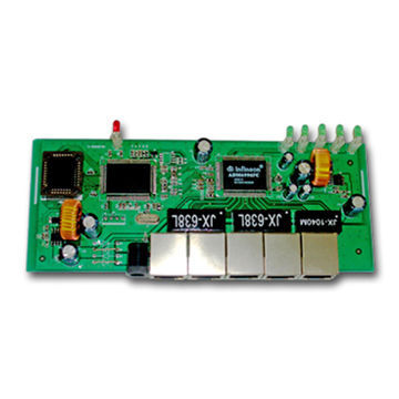 5-Port Broadband Router Module, Application Protocols - TCP/IP, PPPoE, DHCP, NAT