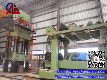 Hydraulic forging presses